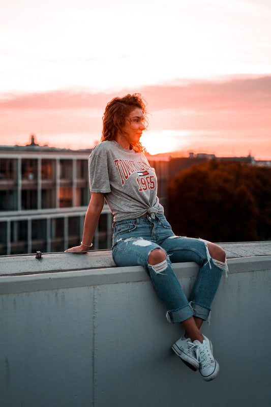 Prussian blue Crop Top