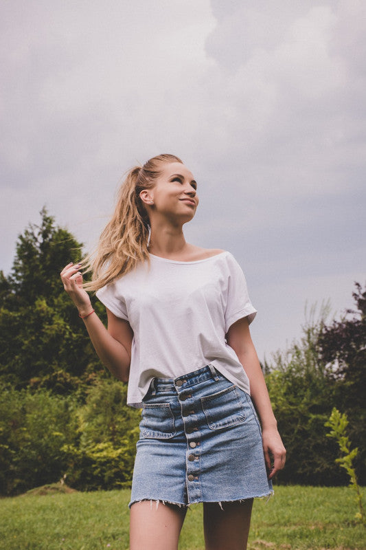 Royal blue Crop Top