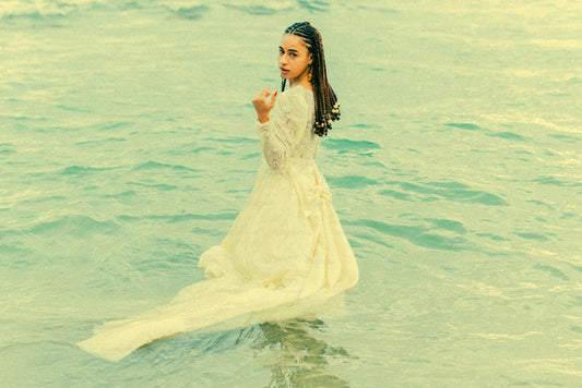 Beige Parachute Pant